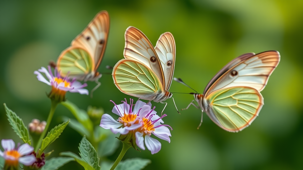 Close-up of rare wildflowers and native butterflies at Riley Ranch Nature Reserve, tranquil setting.